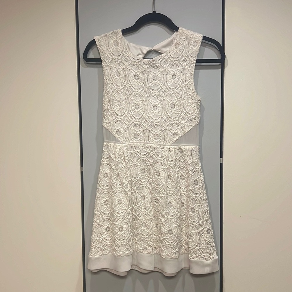 Urban Outfitters white mini dress